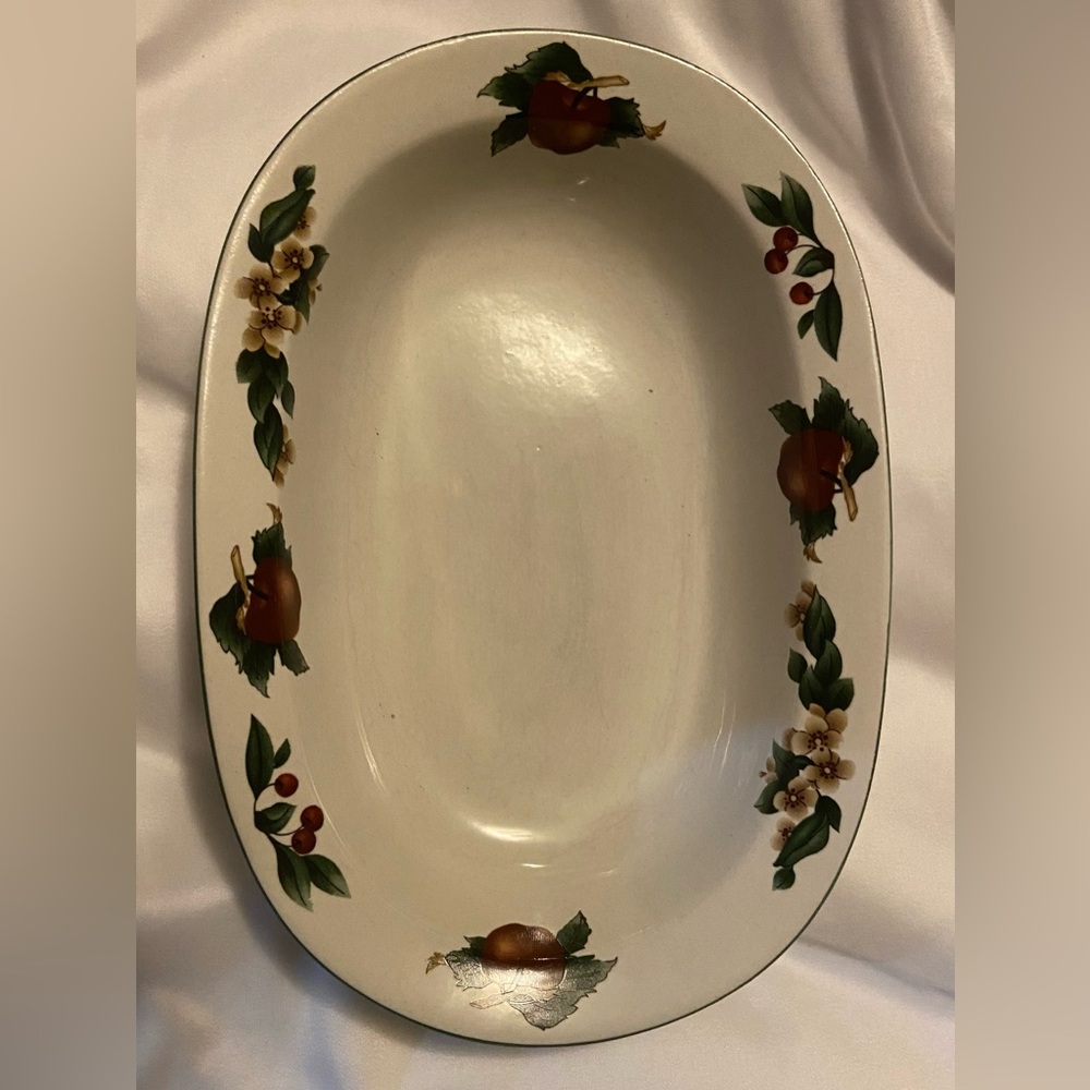 Citation Cades Cove Collection 10”x7” Oval Serving Dish Replacement Preowned